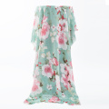 Floral Digital druckt Soft Chiffon Georgette Stoff